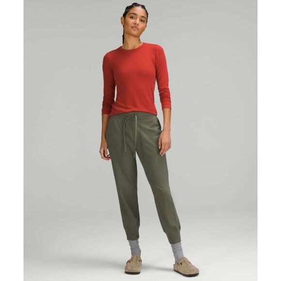 Lululemon Ready to Rulu High-Rise Jogger Size 14 Army Green - Picture 1 of 9